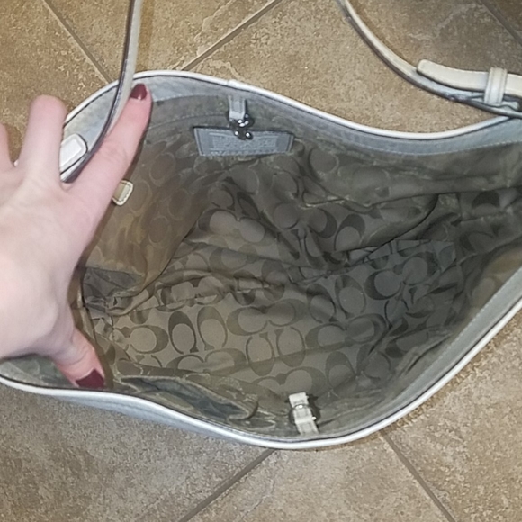 Leather Coach purse - Picture 3 of 3